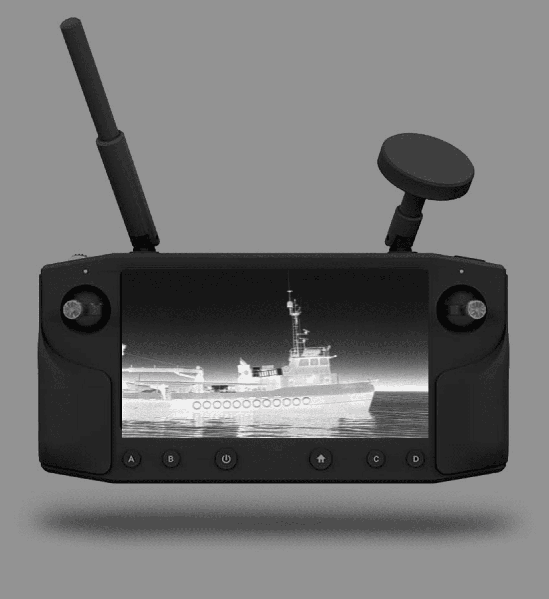 DEEPDOCK proprietary controller with touchscreen display